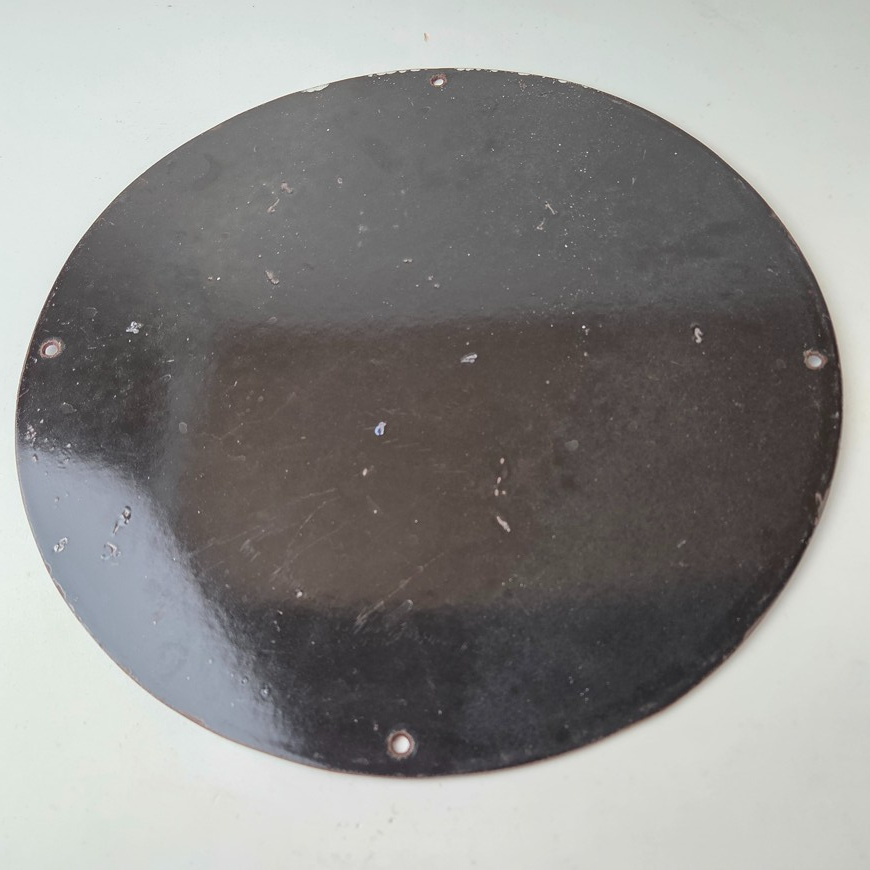 Vintage Chevrolet Sign - Porcelain OK Used Cars Gas Oil Pump Garage Sign - Image 7