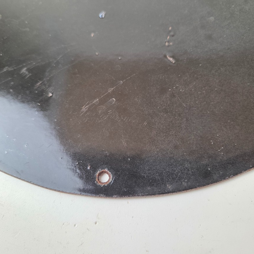 Vintage Chevrolet Sign - Porcelain OK Used Cars Gas Oil Pump Garage Sign - Image 8