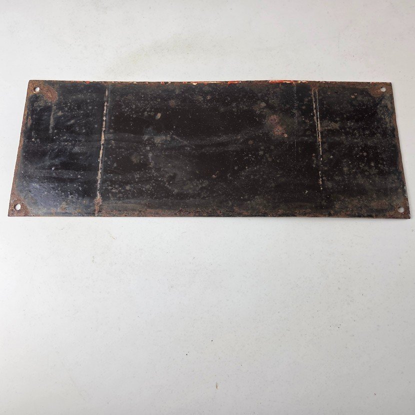 Vintage Coca Cola Porcelain Sign - Advertising Gas Pump Shop Soda Sales Sign - Image 7