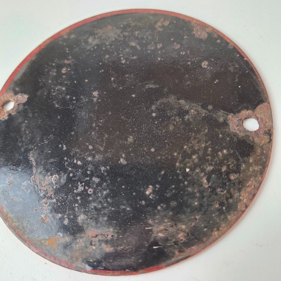 Vintage Coca Cola Porcelain Sign - Shop Soda Advertising Gas Pump Service Sign - Image 8