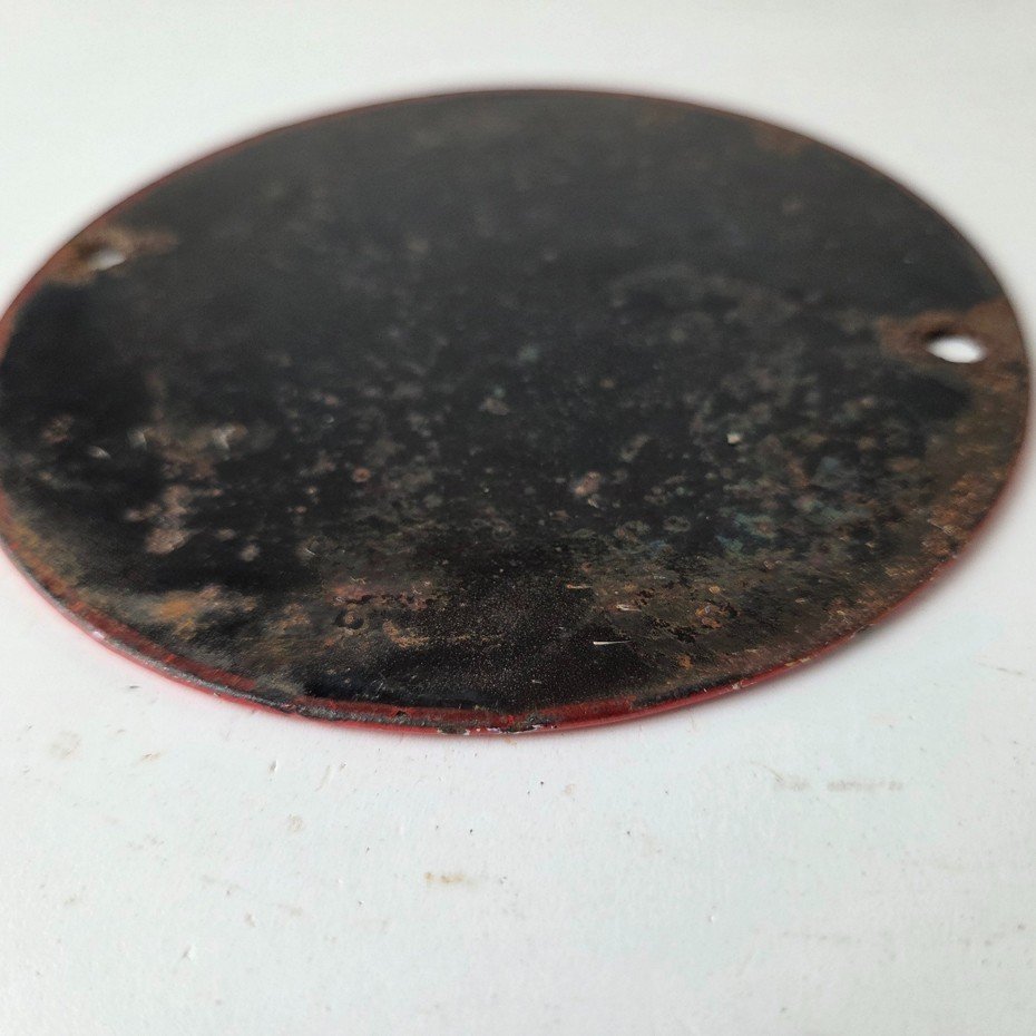 Vintage Coca Cola Porcelain Sign - Shop Soda Advertising Gas Pump Service Sign - Image 9