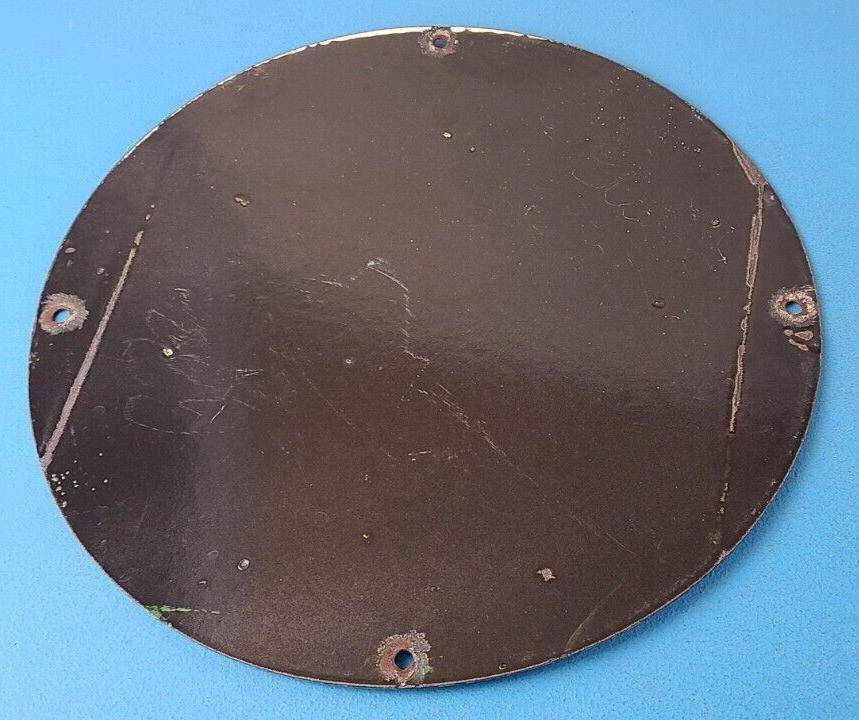 Vintage Cyclops Porcelain Sign - Gas Service Station Pedal Cars & Scooters Sign - Image 14