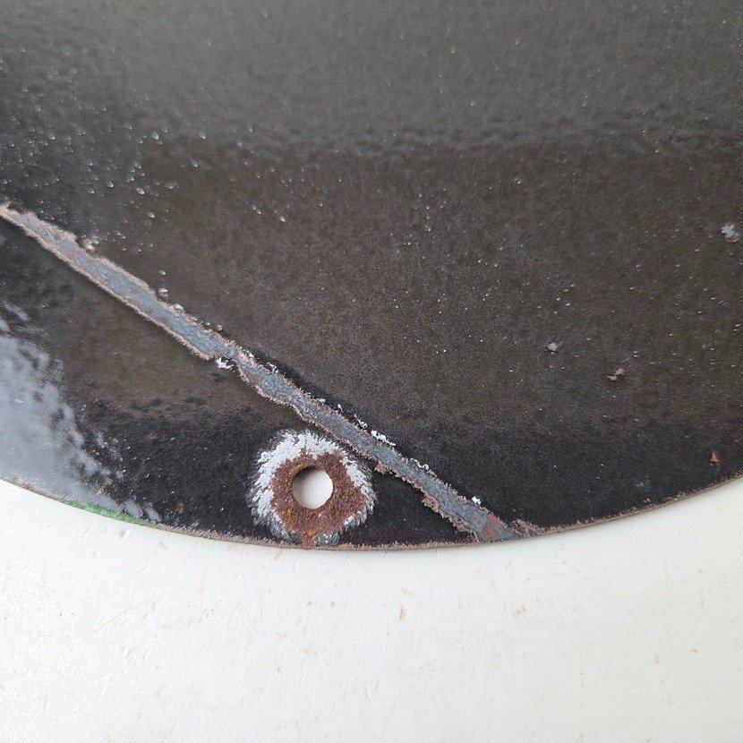 Vintage Dr Pepper Sign - Porcelain Soda Cola Beverage Gas Service Station Sign - Image 8