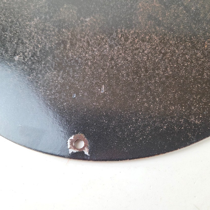 Vintage Harbor Gasoline Sign - Bomber Girl Gas Pump Motor Oil Porcelain Sign - Image 8