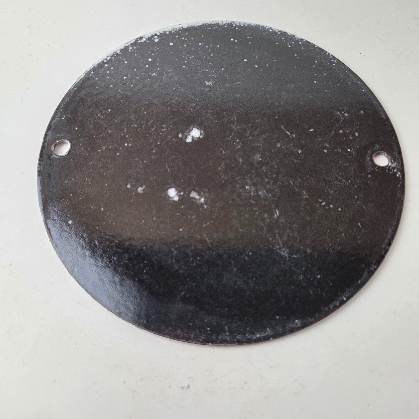 Vintage Harley Davidson Motorcycles Sign - Spark Plugs Gas Pump Porcelain Sign - Image 7