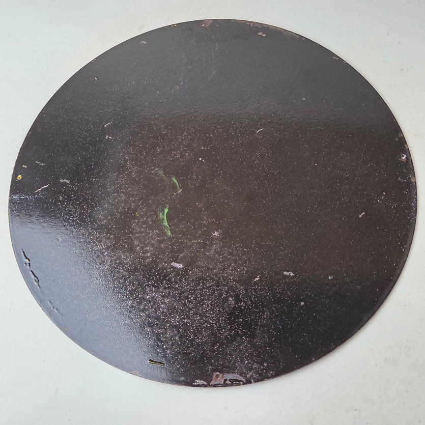 Vintage John Deere Porcelain Sign - Farm Tractor Gas Pump Motor Oil Sign - Image 7