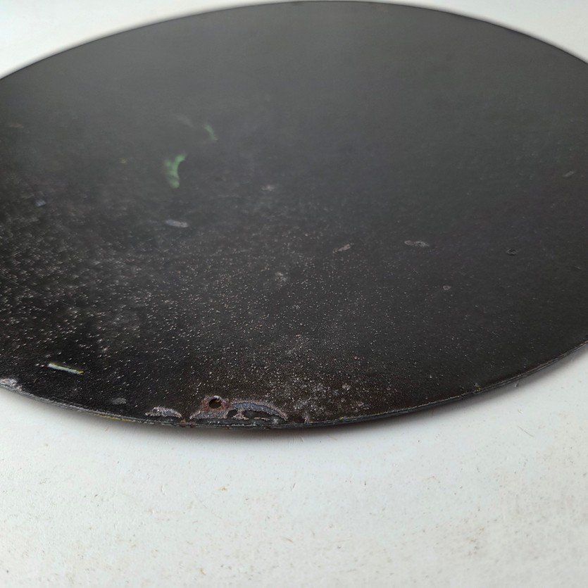 Vintage John Deere Porcelain Sign - Farm Tractor Gas Pump Motor Oil Sign - Image 9