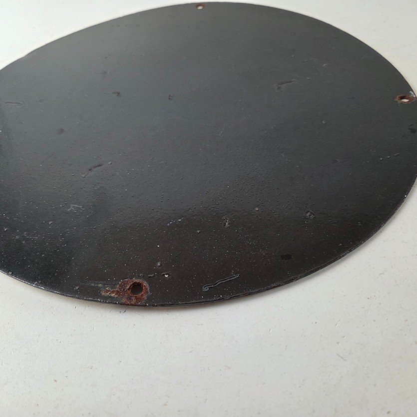 Vintage Mopar Plymouth Porcelain Sign - Road Runner Auto Shop Gas Station Sign - Image 9