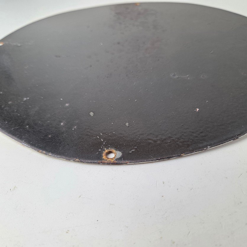 Vintage Mopar Plymouth Sign - Porcelain Road Runner Auto Shop Gas Pump Sign - Image 9