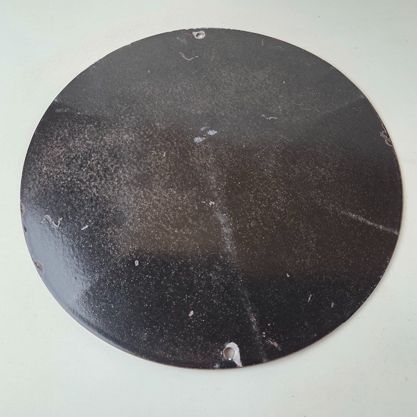 Vintage Red Head Motor Oil Sign - Gasoline Pump Superwoman Porcelain Sign - Image 7