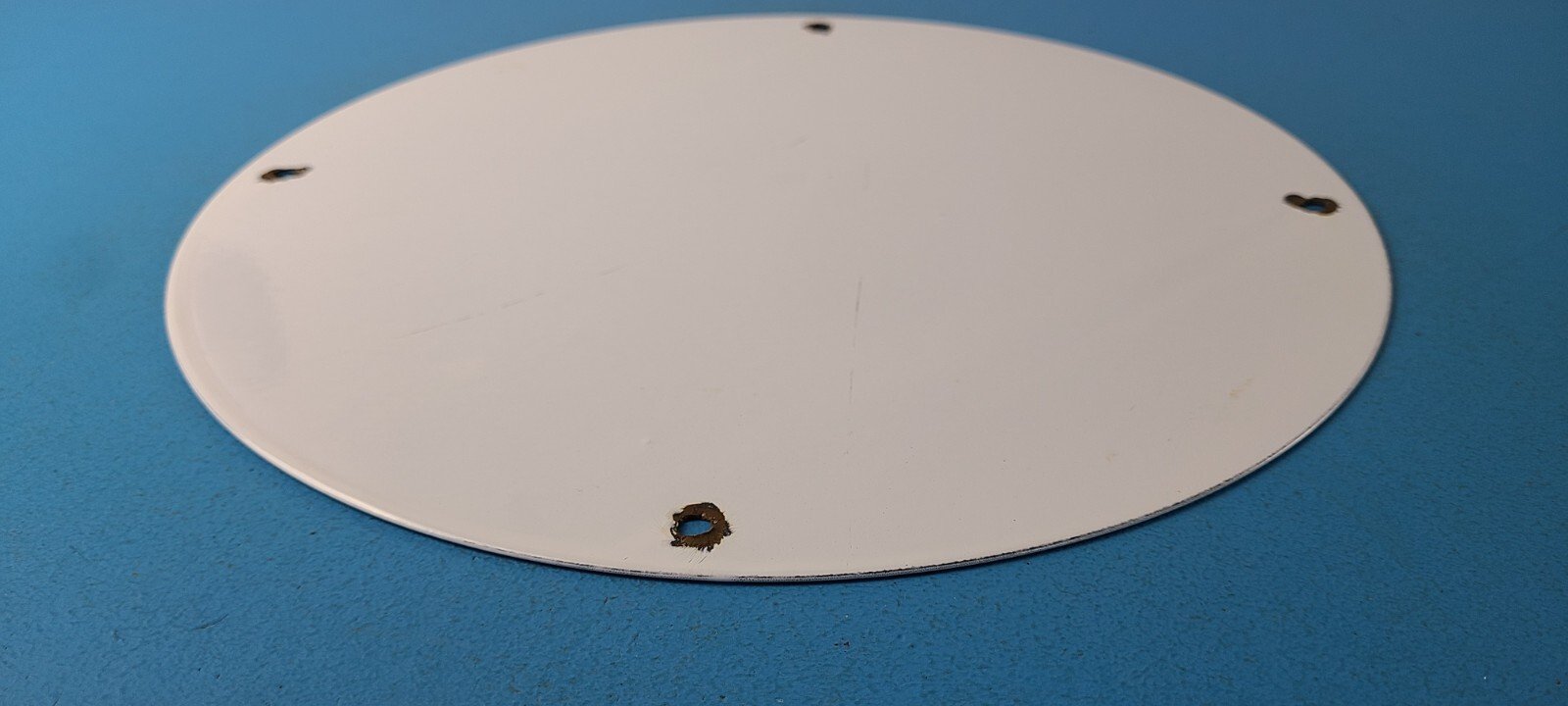 Vintage Standard Fuels Oils Sign - Porcelain Torch Graphic Gas Pump Plate Sign - Image 16