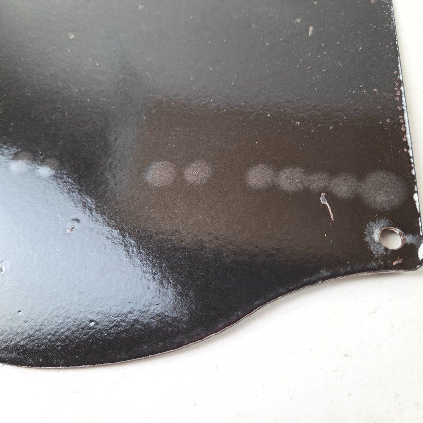 Vintage Texaco Gasoline Sign - Gas Service Rest Rooms Pump Porcelain Sign - Image 8