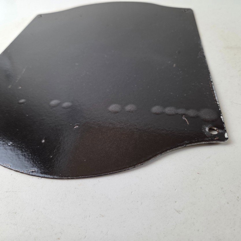 Vintage Texaco Gasoline Sign - Gas Service Rest Rooms Pump Porcelain Sign - Image 9