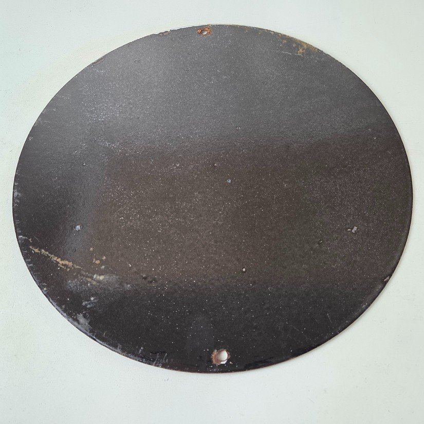 Vintage Triumph Motorcycle Sign - Gas Pump Garage Porcelain Service Sign - Image 7