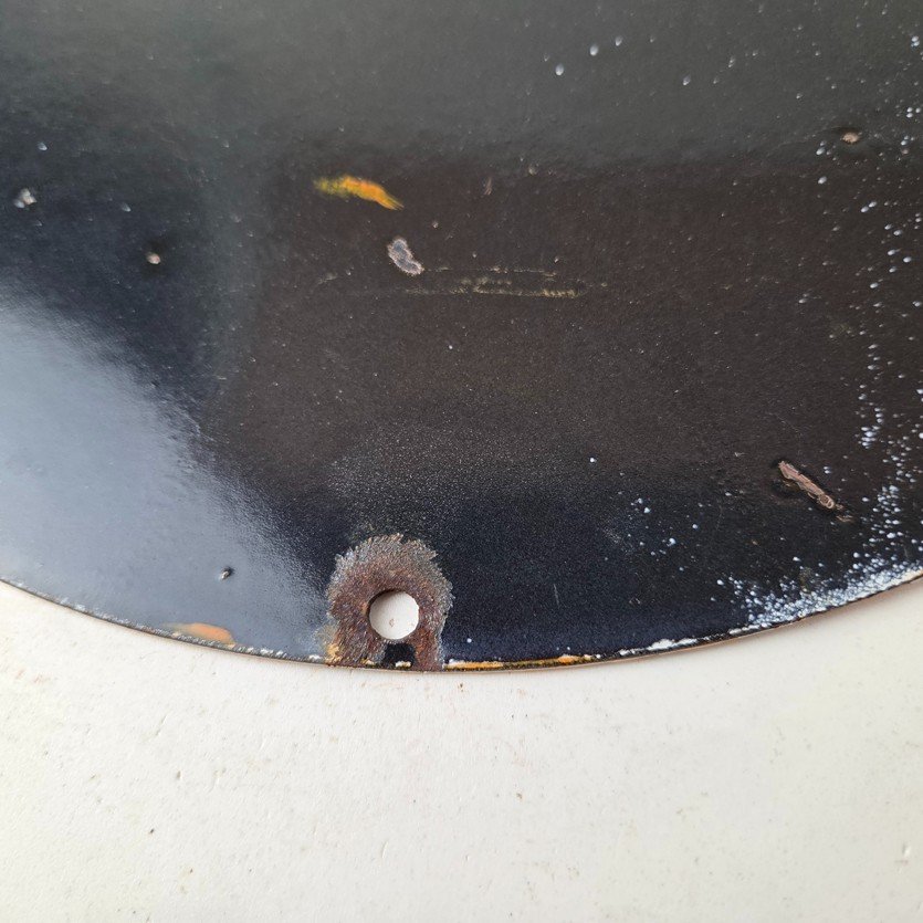 Vintage Union 76 Service Sign - Gas Pump Service Station Mechanic Porcelain Sign - Image 8