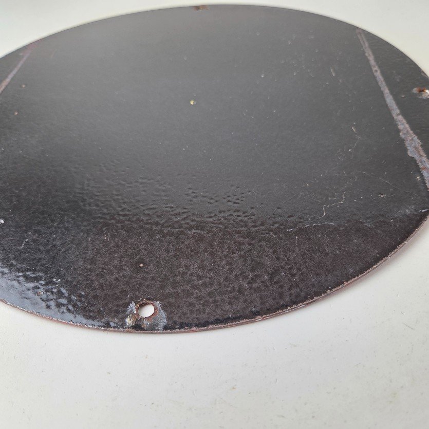 Vintage White Eagle Gasoline Sign - Gas Pump Station Porcelain Sign - Image 9