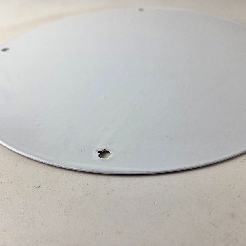 Vintage Winchester Sign - Porcelain Firearms Shot Gun Hunting Gas Oil Pump Sign - Image 9