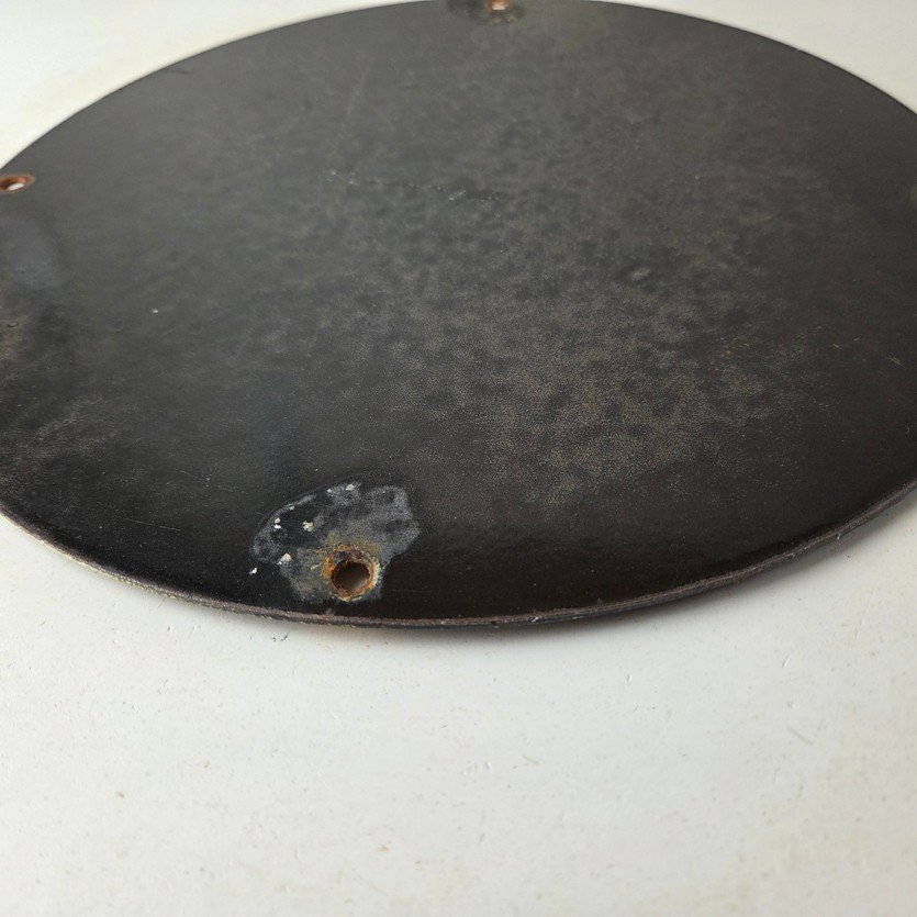 Vintage BMW Sign - Motorcycle Gas Pump Service Auto Porcelain Sign - Image 9