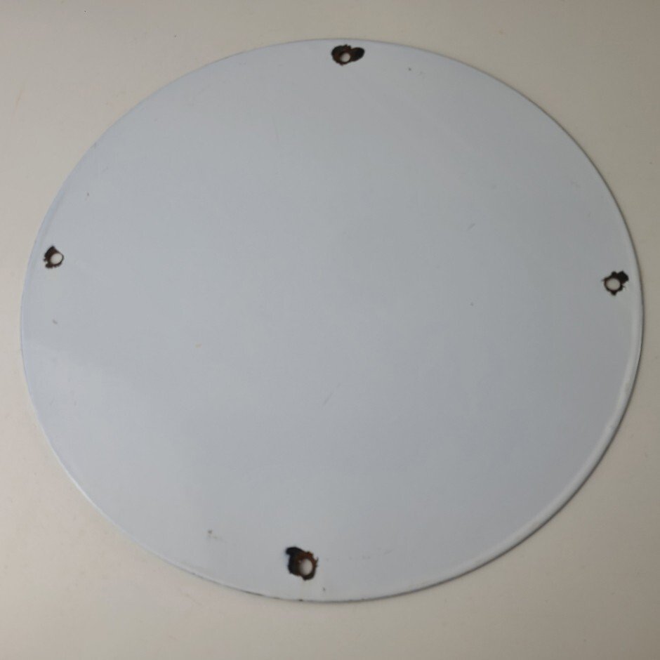 Vintage British Airways Sign - Aviation Hangar Gas Pump Airline Porcelain Sign - Image 13