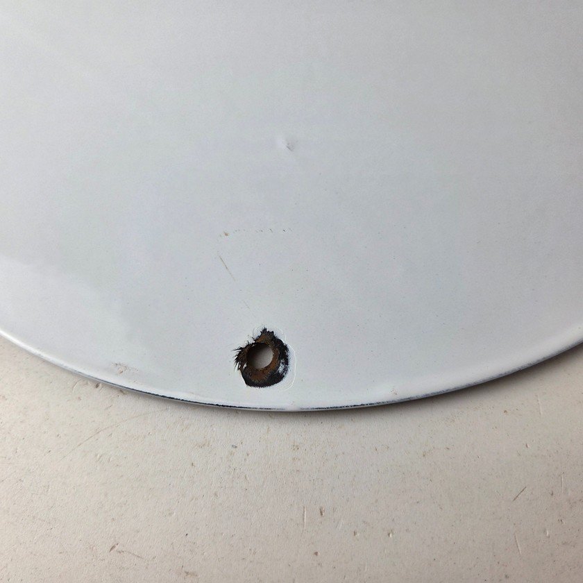 Vintage Browning Rifles Sign - Size Matters Deer Hunting Guns Porcelain Gas Sign - Image 8