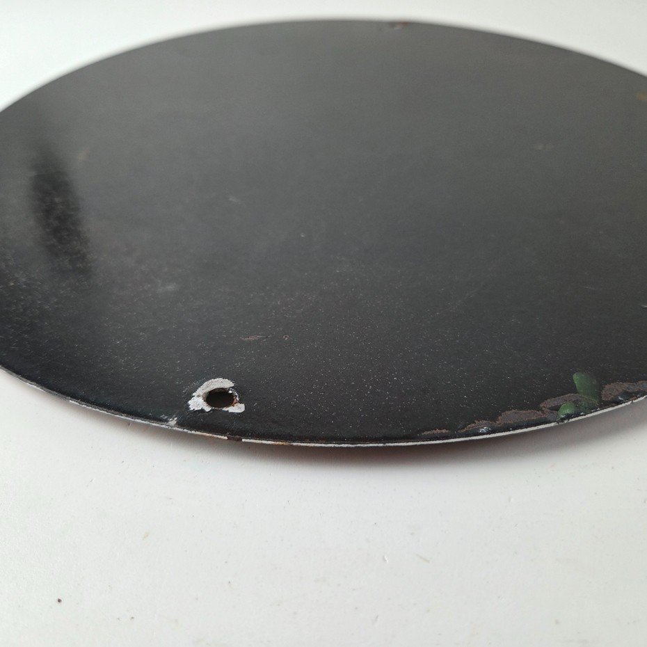 Vintage Castrol Sign - Racing Gas Skull Can Gas Porcelain Sign - Image 12