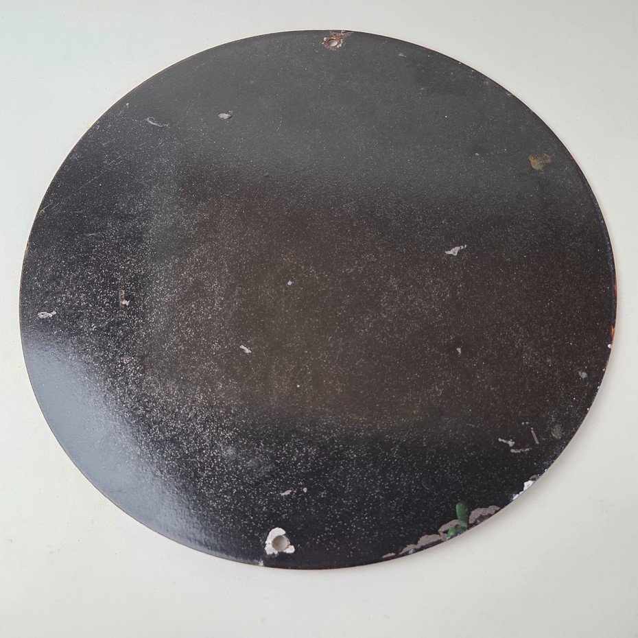 Vintage Castrol Sign - Racing Gas Skull Can Gas Porcelain Sign - Image 10