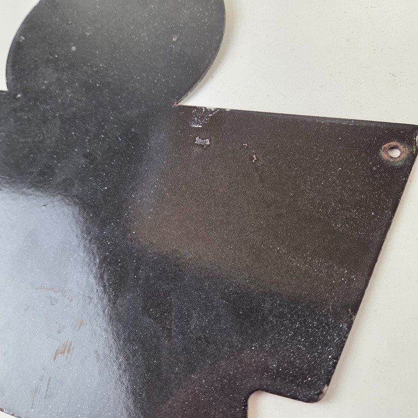 Vintage Chevrolet Sign - Used Cars Automobile Motors Gas Pump Porcelain Sign - Image 8