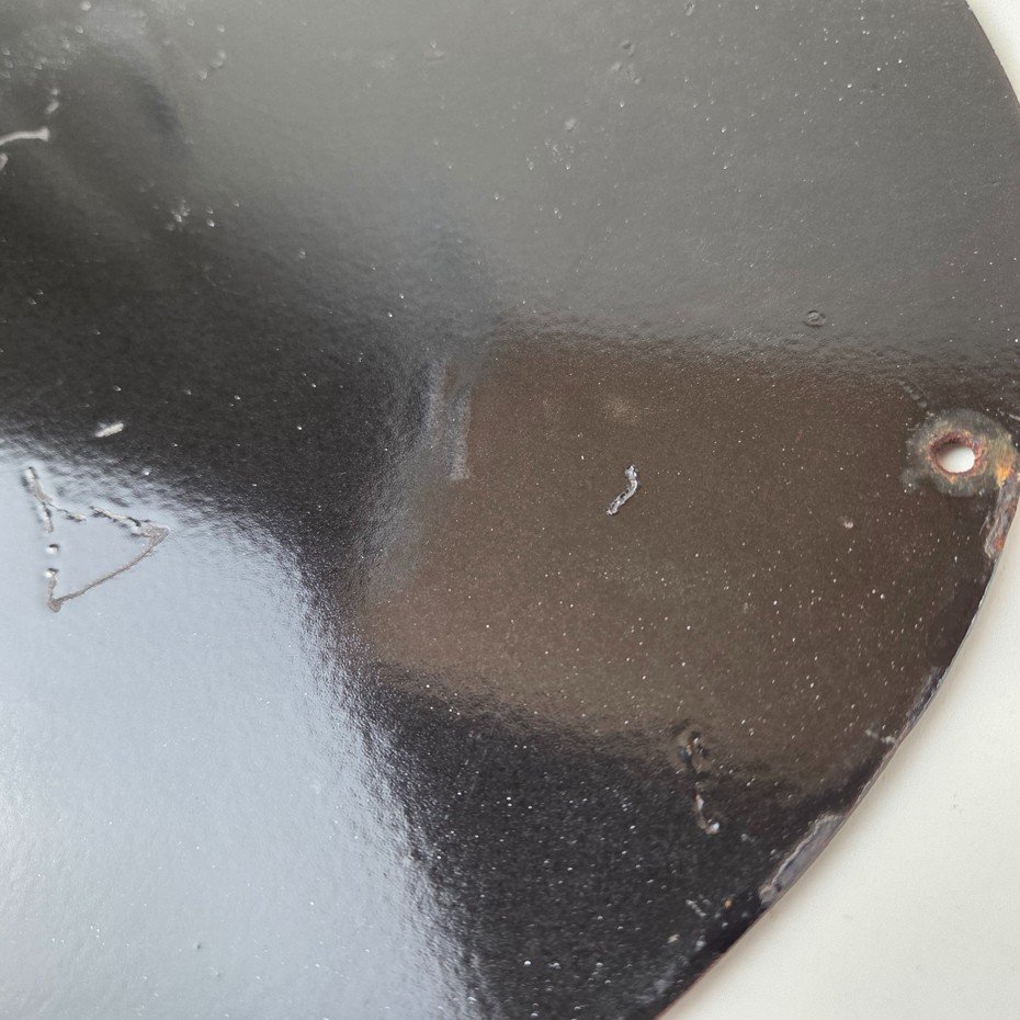 Vintage Chicago Bulls Sign - NBA Basketball Stadium Porcelain Gas Pump Sign - Image 8