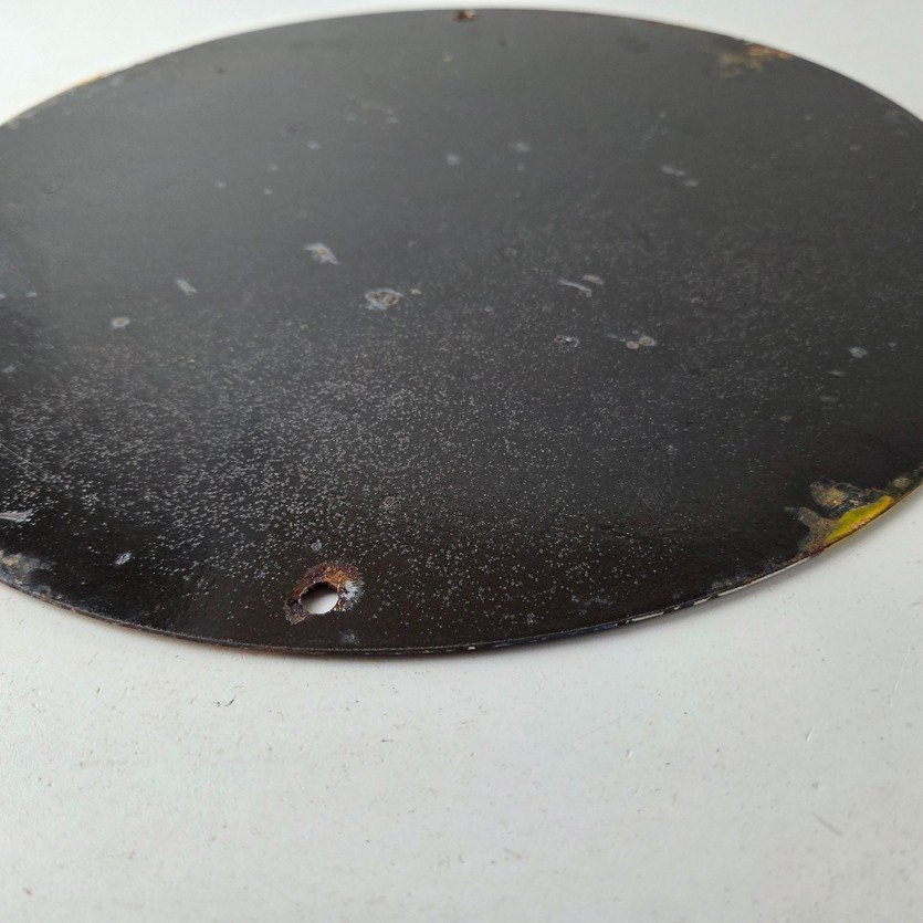 Vintage Coca Cola Porcelain Sign - Gas Pump Service Marilyn Monroe Sign - Image 9