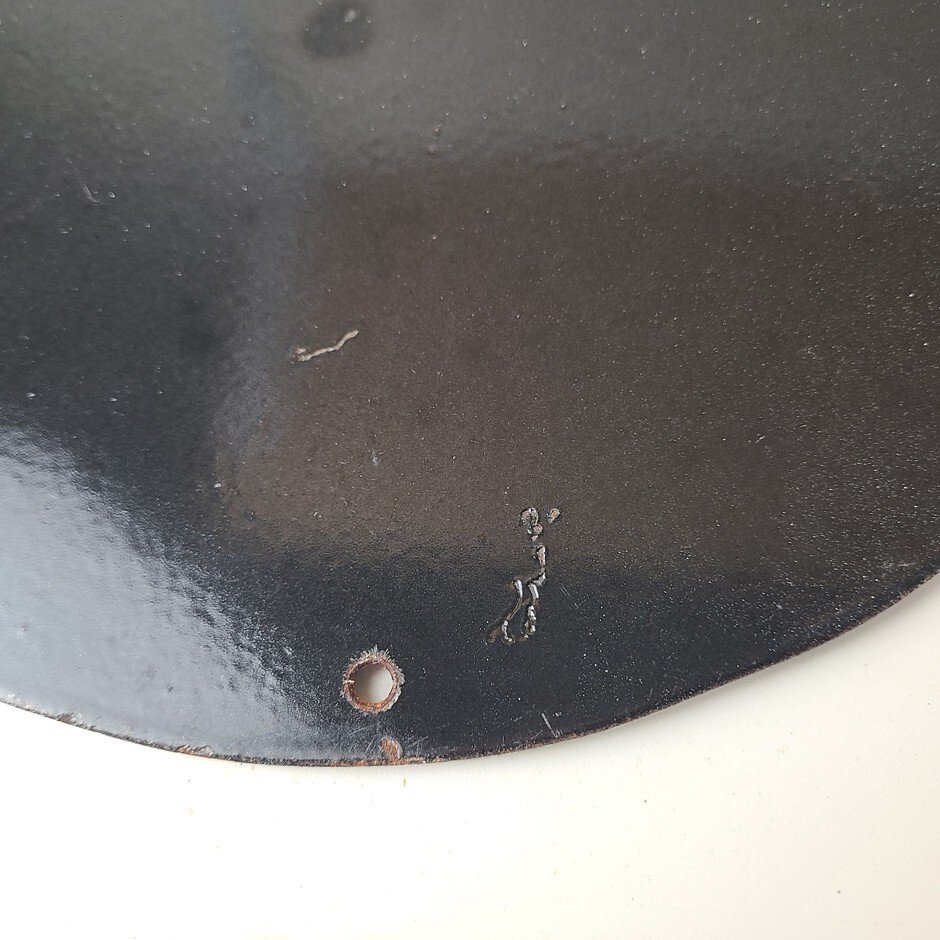 Vintage Colt Firearms Sign - Cat Revolver Gun Shop Ammo Porcelain Gas Pump Sign - Image 14