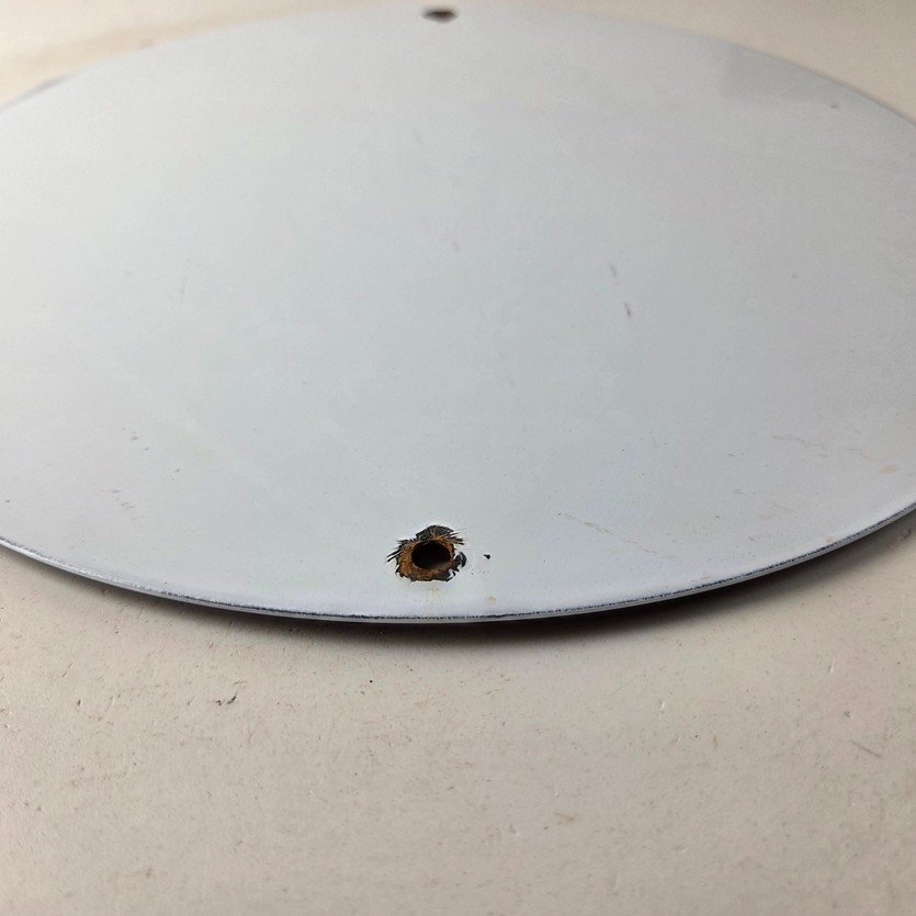 Vintage Conoco Gasoline Porcelain Sign - Joker Batman N-Tane Comic Gas Pump Sign - Image 9