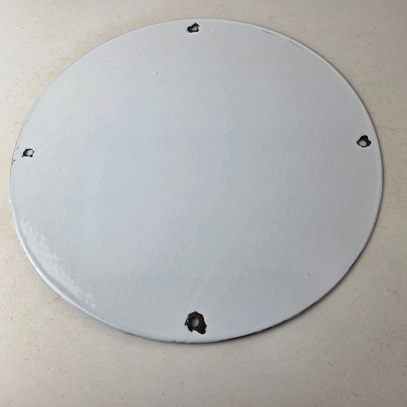 Vintage Cubs Wrigley Field Sign - MLB Baseball Stadium Porcelain Gas Sign - Image 7