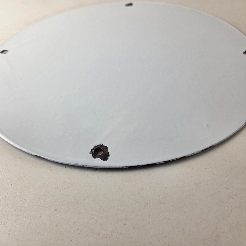 Vintage Cubs Wrigley Field Sign - MLB Baseball Stadium Porcelain Gas Sign - Image 9