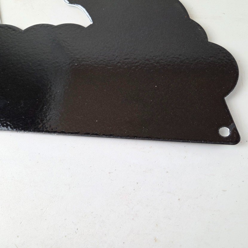 Vintage Indian Motorcycle Sign - 15 Inch Porcelain World's Best Gas Pump Sign - Image 8