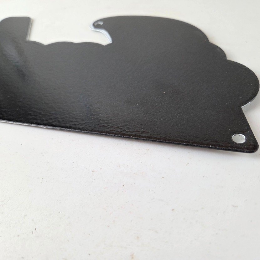 Vintage Indian Motorcycle Sign - 15 Inch Porcelain World's Best Gas Pump Sign - Image 9