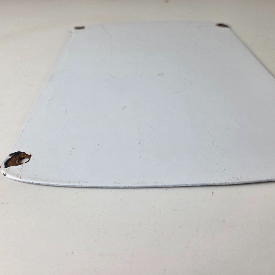 Vintage Indian Motorcycle Sign - Porcelain Gas Pump Oil Quart Can Sign - Image 12