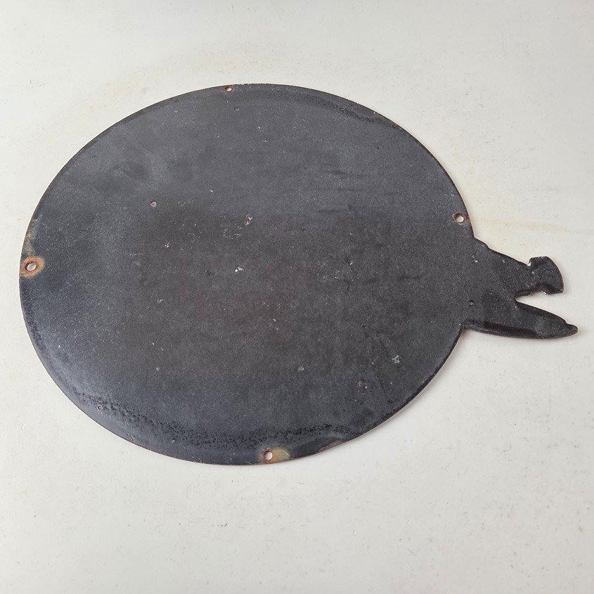 Vintage Iskenderian Racing Cams Porcelain Sign - Mod Rod Auto Gas Pump Shop Sign - Image 7