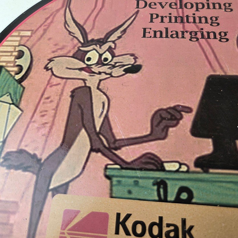 Vintage Kodak Camera Sign - Photos Film Gas Pump Porcelain Sign - Image 3