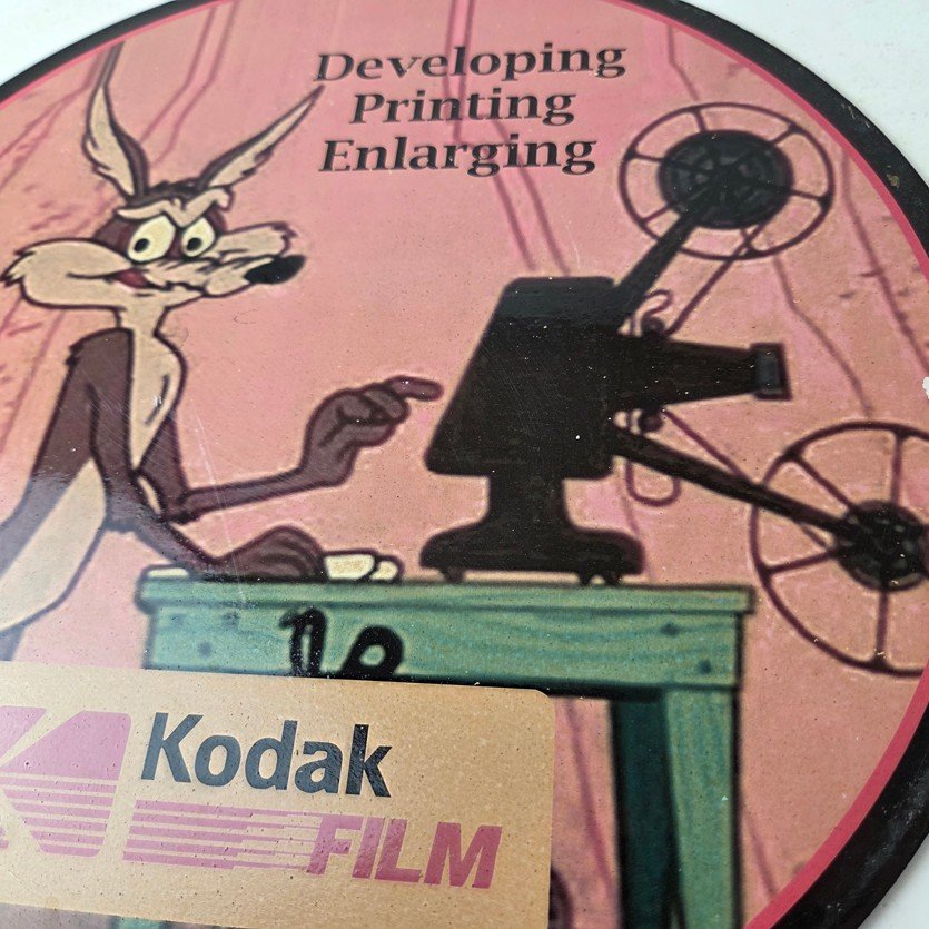 Vintage Kodak Camera Sign - Photos Film Gas Pump Porcelain Sign - Image 4