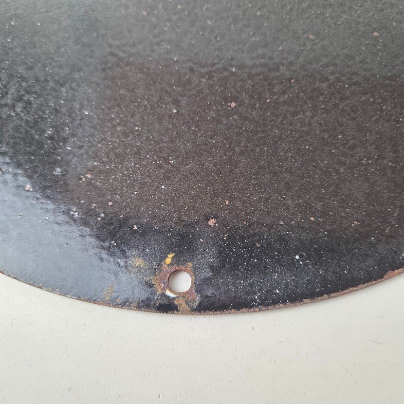 Vintage Mac Marr Milk Sign - Dairy Evaporated Store Porcelain Gas Pump Sign - Image 8