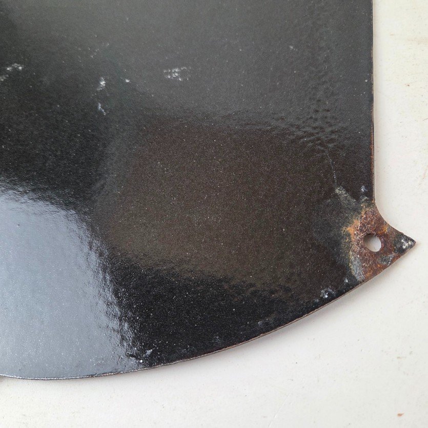 Vintage Mobil Oil Sign - Gasoline Advertising Gas Pump Station Porcelain Sign - Image 8