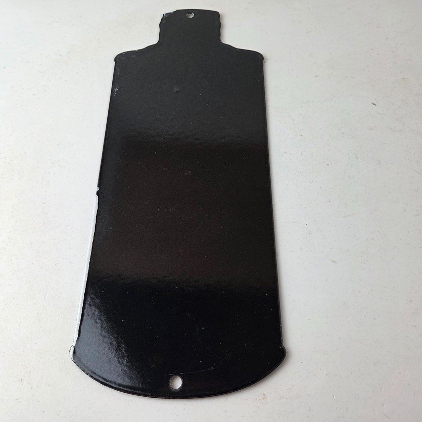 Vintage Mobil Porcelain Sign - BB Motor Oil Can Porcelain Gargoyle Sign - Image 7