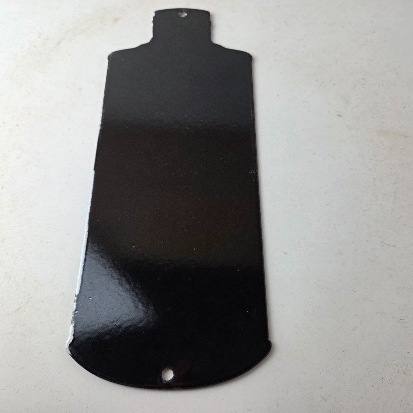 Vintage Mobil Porcelain Sign - BB Motor Oil Can Porcelain Gargoyle Sign - Image 7