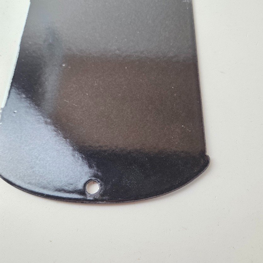 Vintage Mobil Porcelain Sign - BB Motor Oil Can Porcelain Gargoyle Sign - Image 8