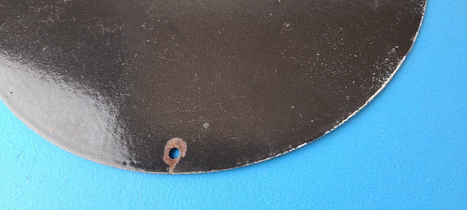 Vintage Mohawk Gasoline Sign - Goose Air Pump Gas Oil Porcelain Service Sign - Image 15