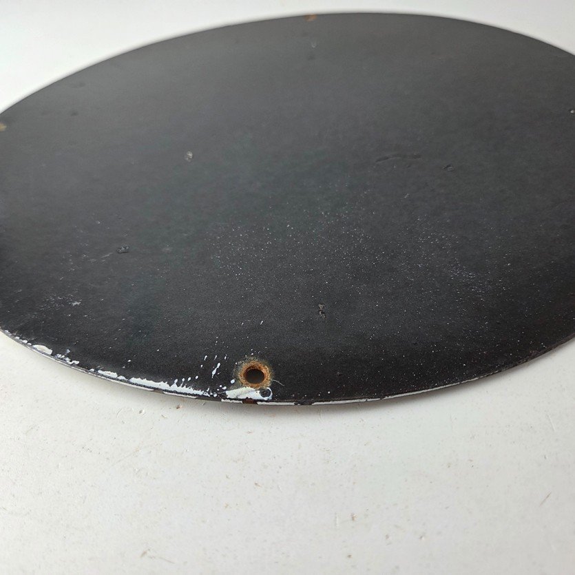 Vintage Mopar Plymouth Sign - Porcelain Road Runner Auto Shop Gas Pump Sign - Image 9