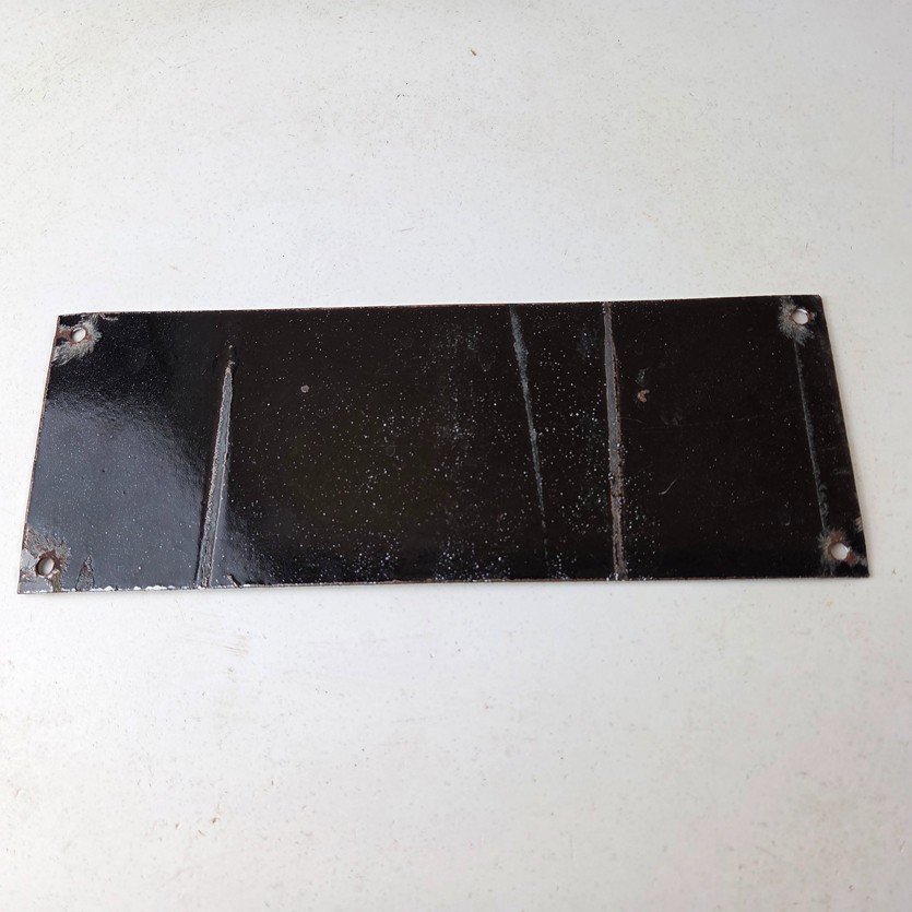 Vintage Mule Hide Roof Porcelain Sign - Auto Gas Service Garage Shop Sign - Image 7