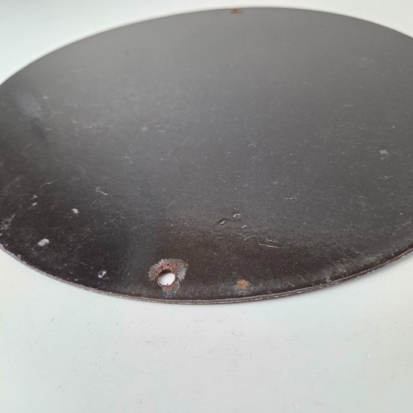 Vintage Norton Motorcycles Sign - Porcelain Automobiles Mechanic Gas Pump Sign - Image 9