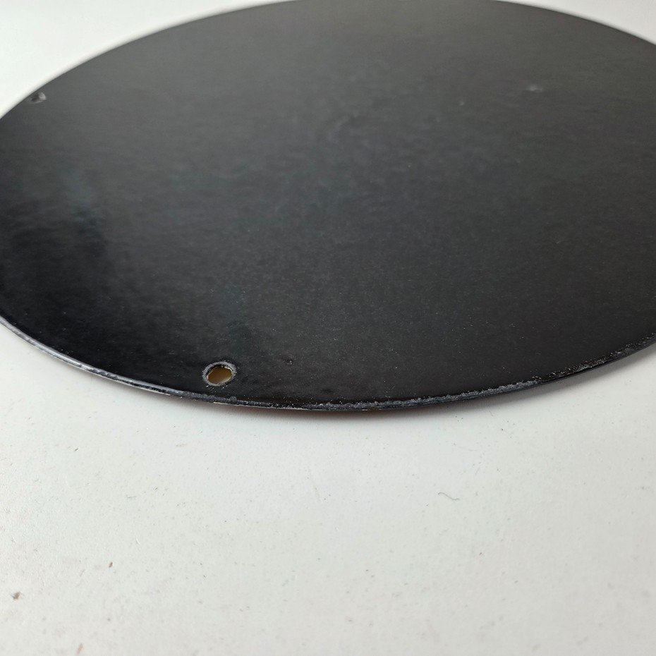 Vintage Polly Motor Oil Sign - Porcelain Premium Gasoline Pump Sign - Image 9