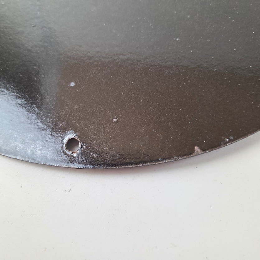 Vintage Sherwin Williams Sign - Paint Brush Painting Gas Pump Porcelain Sign - Image 8